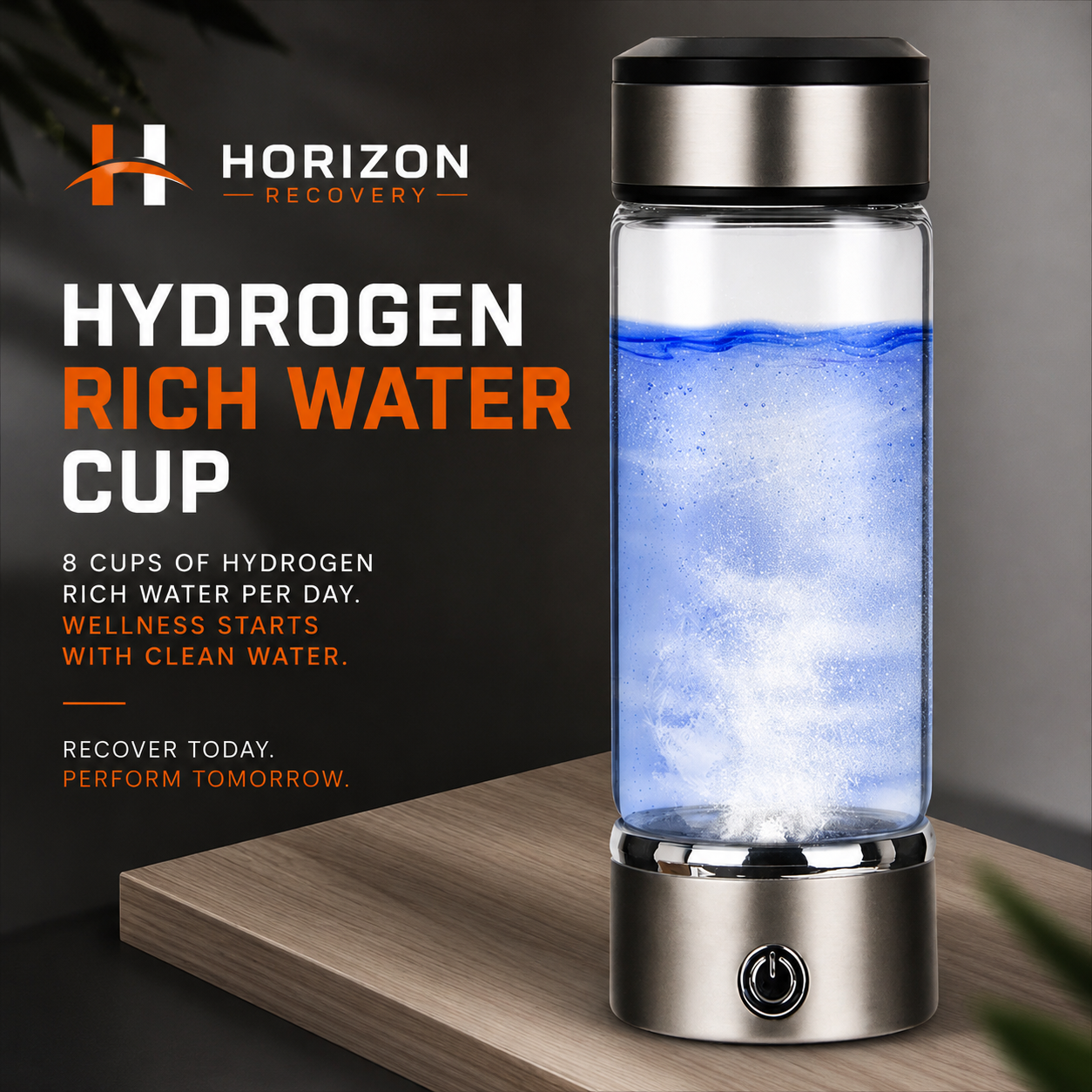 Horizon Recovery Hydrogen Water Bottle