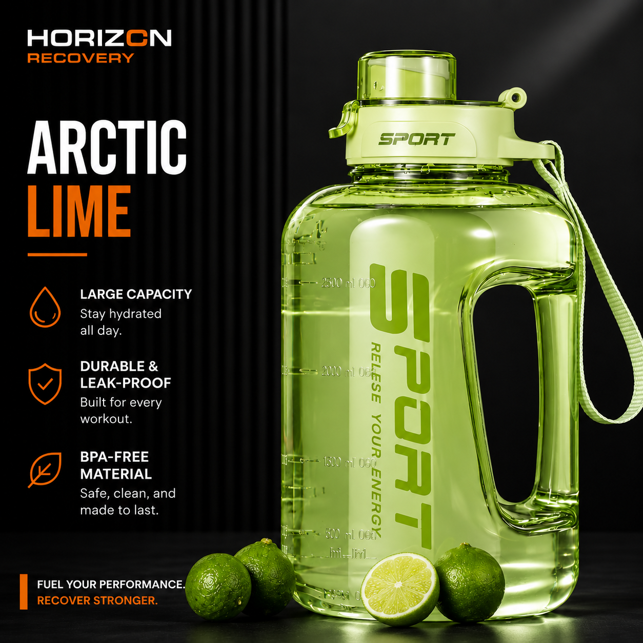Arctic Lime Performance Hydration Bottle