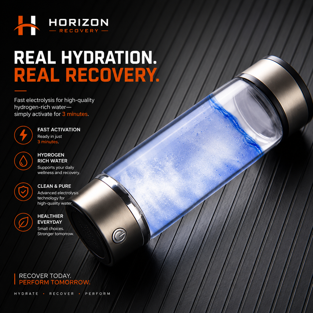 Horizon Recovery Hydrogen Water Bottle